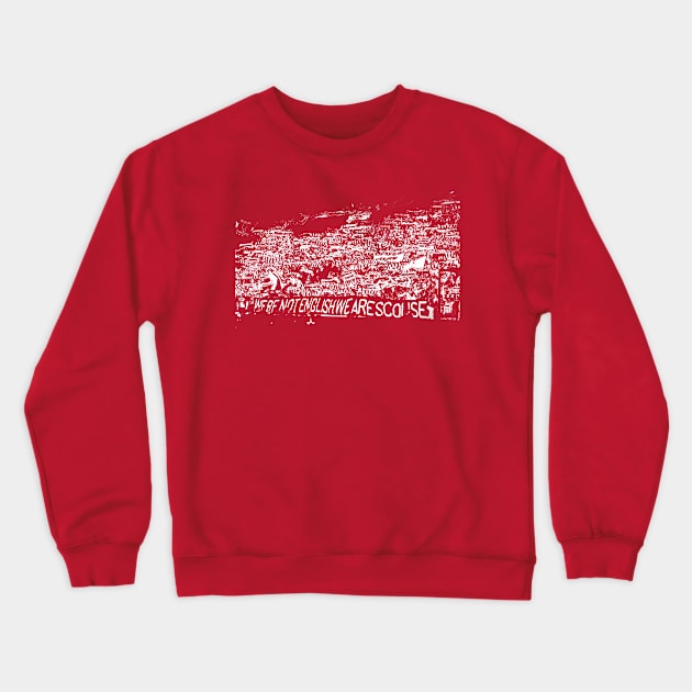 WE ARE SCOUSE Crewneck Sweatshirt by Confusion101